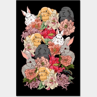 Because Bunnies Posters and Art